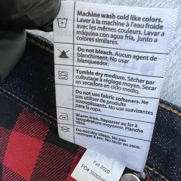 Carhartt NWT Womens14 Straight Leg Blaine Flannel Lined Jean Rugged Flex Capsule - Picture 12 of 16